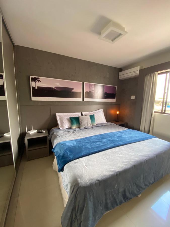 Flat Decoracao Nautica C/Vista Lago Paranoa Brasilia Bagian luar foto